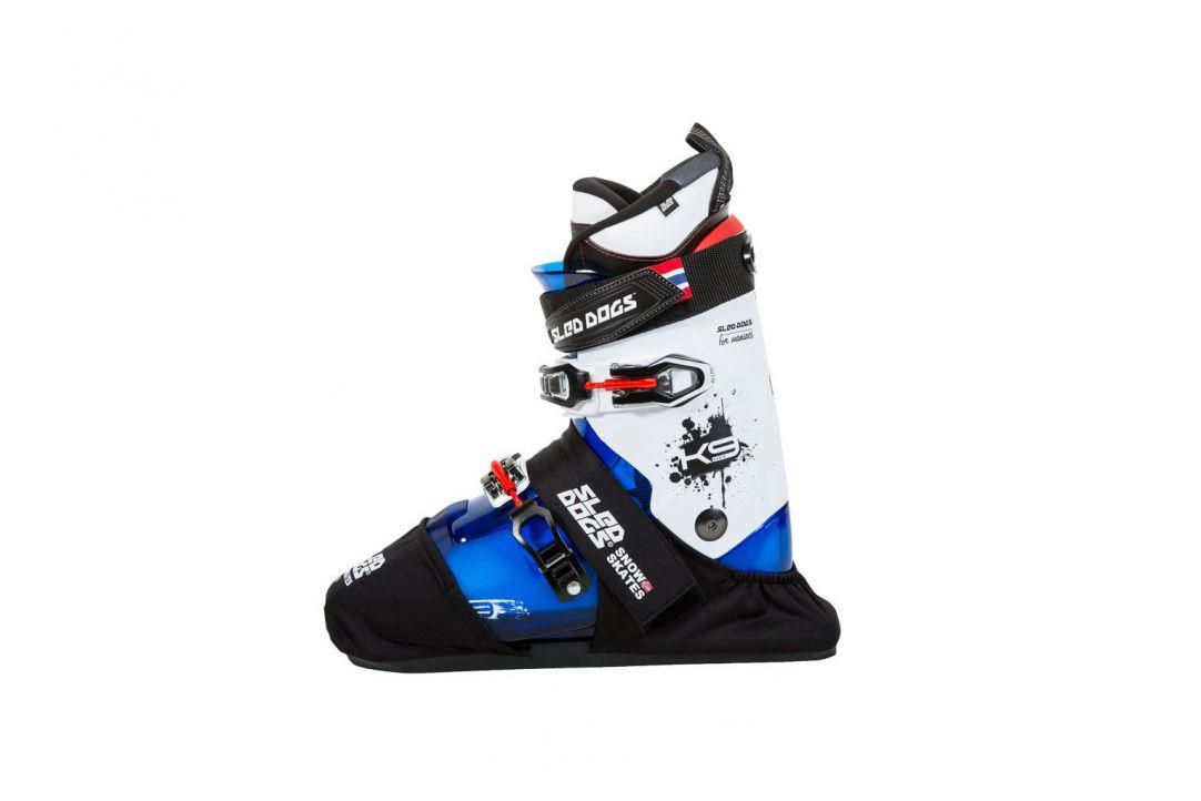 Husa de protectie pentru Sled Dogs, ideala pentru protejarea talpii snowskate-urilor atunci cand te afli in afara partiei, Marime reglabila XS (3-4) / 210-220 MM / EU 35-36, Culoare Negru