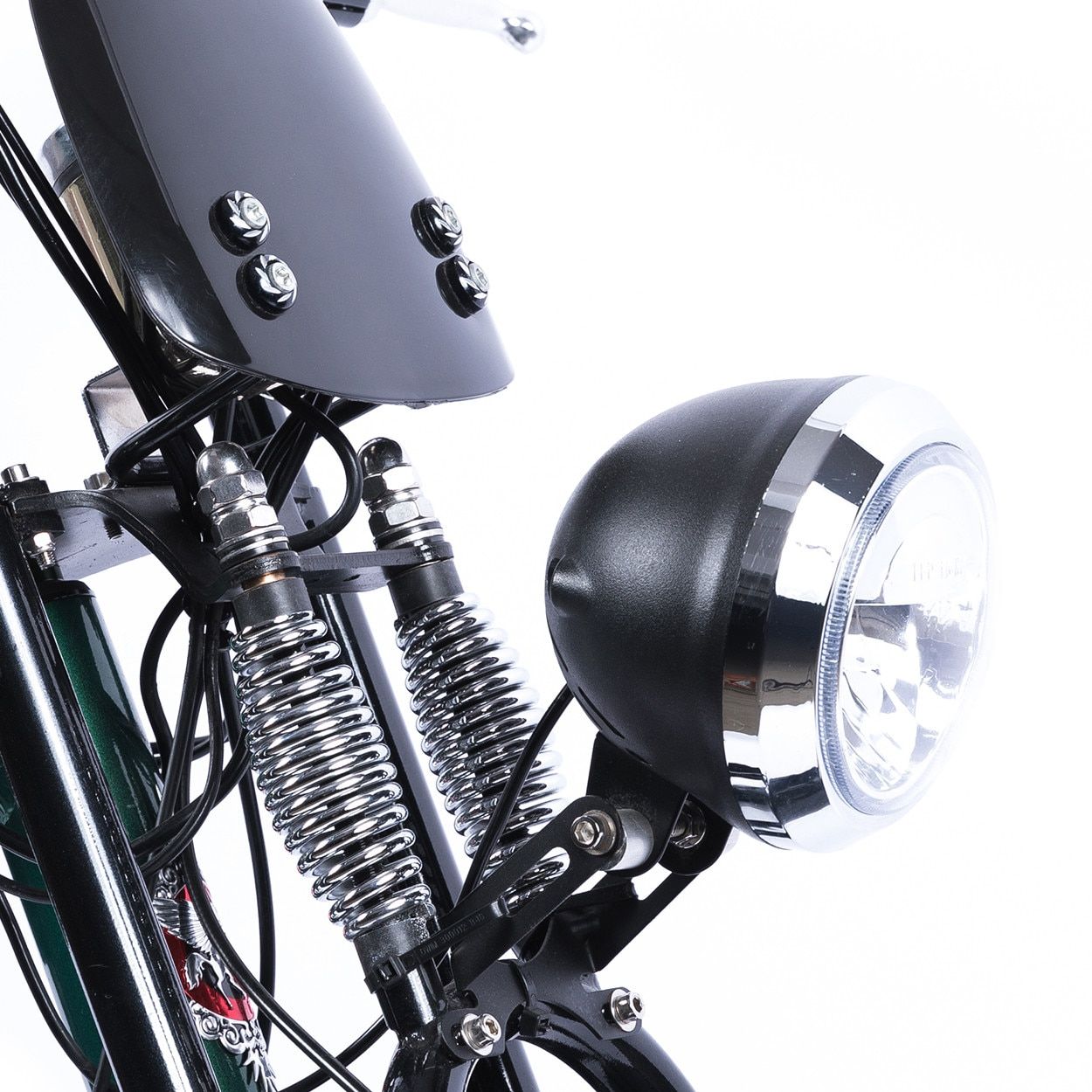 Furca bicicleta Pegas Partizan, cu arc, asamblata