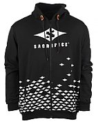 HANORAC SACRIFICE ZIP SACCI M NEGRU