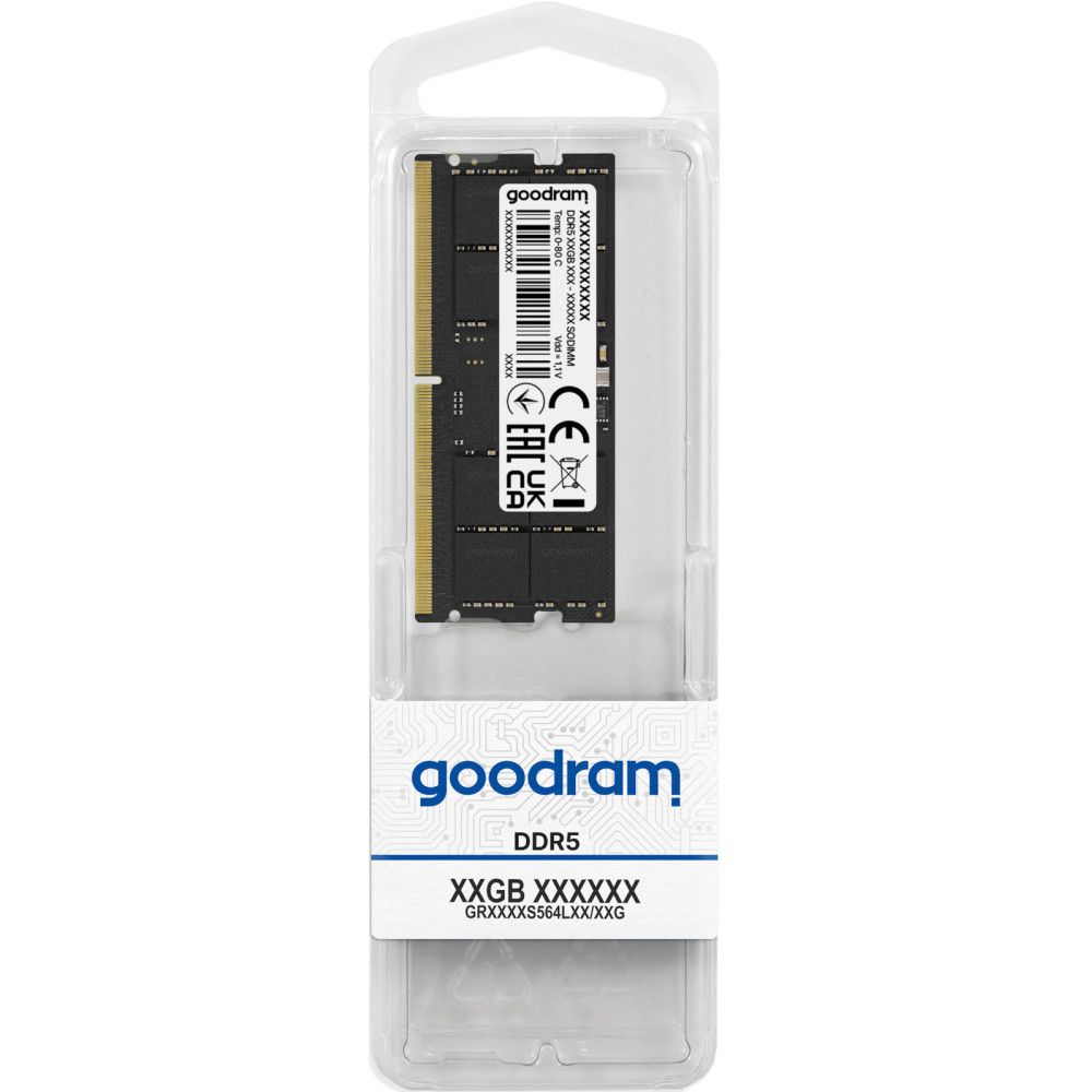Memorie laptop GOODRAM GR4800S564L40S/16G 16 GB DDR5 4800 MHz CL40 