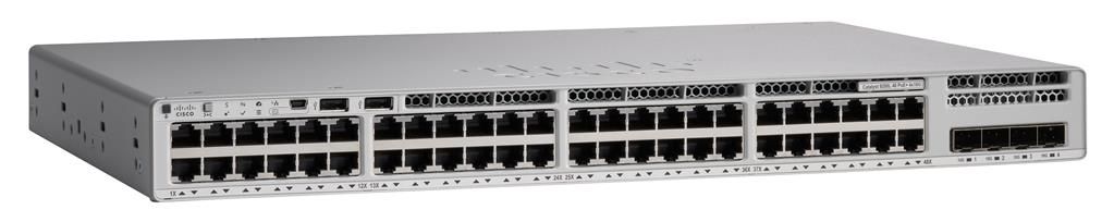 Switch Cisco C9200L-48P-4G-E, 48 porturi 10 / 100 / 1000 MBs