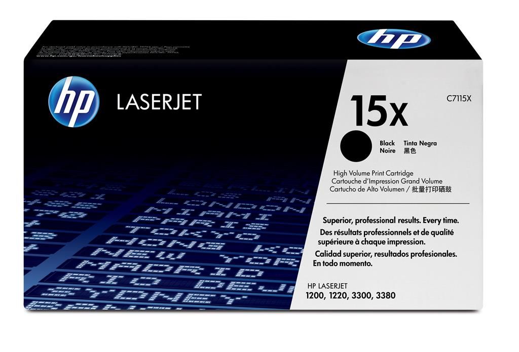 Cartus toner HP C7115X ,Negru ,3 500 pagini ,Original (15x) 