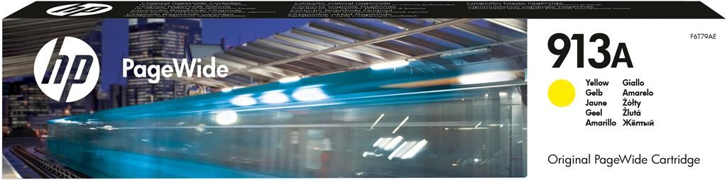 Cartus cerneala HP F6T79AE ,Galben ,3000 pagini ,Original (913A) 