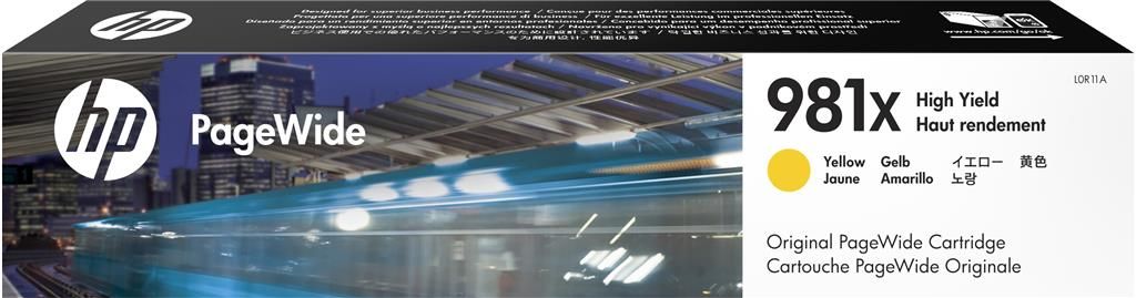 Cartus cerneala HP L0R11A ,Galben ,10 000 pagini ,Original (981x) 