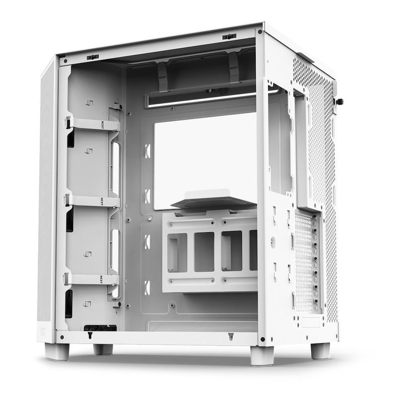 H6 Flow RGB, Compact Dual-chamber, MiddleTower, Alb