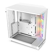 H6 Flow RGB, Compact Dual-chamber, MiddleTower, Alb