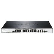 Switch D-Link DGS-1510-28XMP/E, 24 porturi 10 / 100 / 1000 MBs