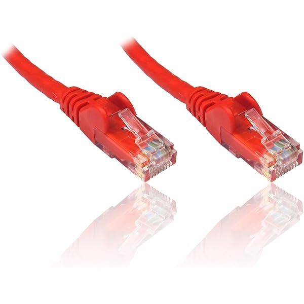 Patchcord UTP RJ45-RJ45 Cat.5e 1.5m, rosu,  UTP-5E-1.5-R  (timbru verde 0.08 lei)
