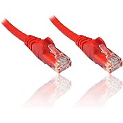 Patchcord UTP RJ45-RJ45 Cat.5e 1.5m, rosu,  UTP-5E-1.5-R  (timbru verde 0.08 lei)