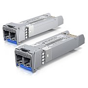 Ubiquiti SFP+ UACC-OM-SM-10G-D-20 Single-Mode Fiber LR LC-Duplex (20er-Pack) UF-SM-10G: SFP+, 10 Gbps