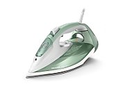 Fier de calcat Philips Azur DST7012/70, 2600W, debit de abur continuu de 45g/min si jet de abur de 220 g, talpa SteamGlide Plus, rezervor de 300ml si sistem de curatare automata cu rezervor integrat pentru calcar, verde/ gri