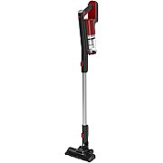 Aspirator vertical Heinner HSVC-M21.6RD, sistem de filtrare ciclonic, dubla utilizare: aspirator de mana si vertical, acumulator cu Litiu: 21,6 V, putere: 150 W și 2 viteze, putere absorbtie: 9kPa, motor DC, capacitate recipient praf: 0,6 L, perie electrica cu lumini LED, durata de incarcare: 4-6