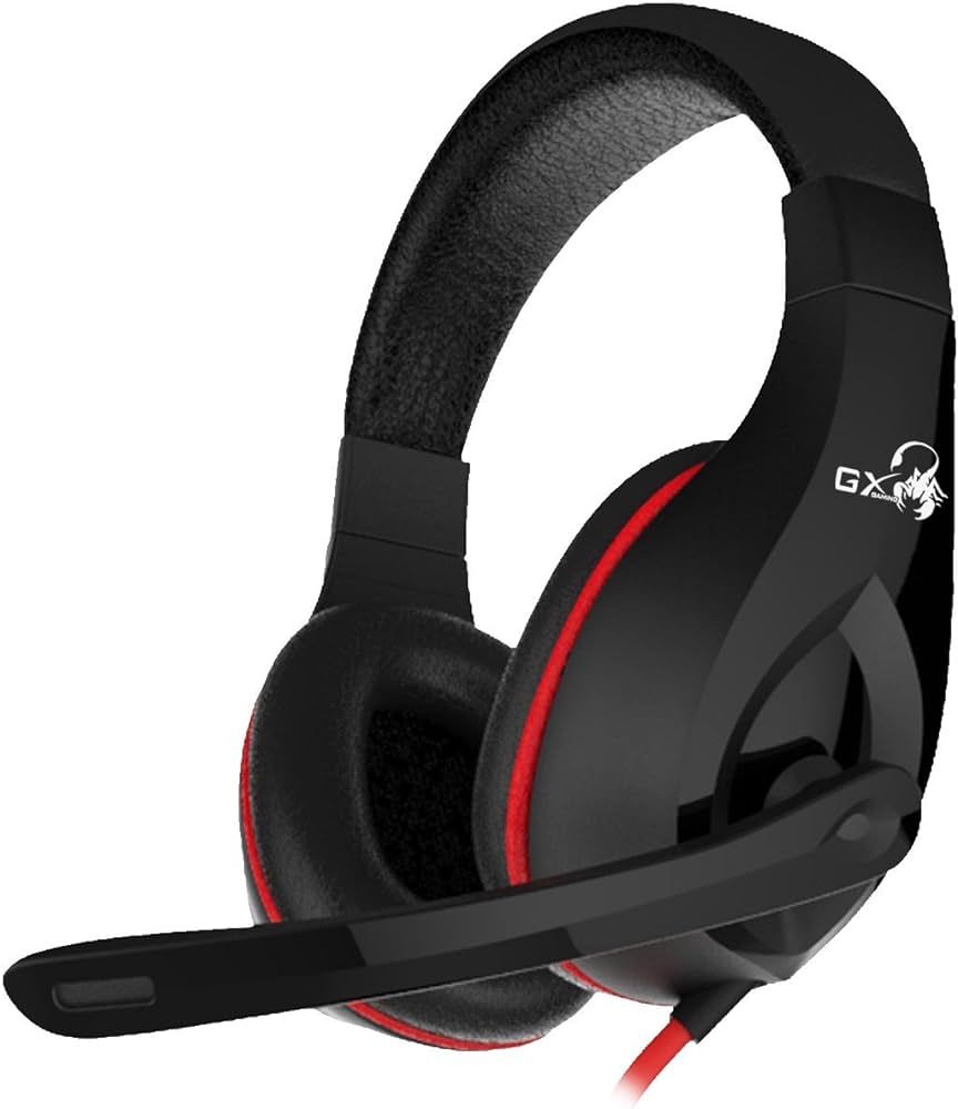 CASTI Genius HS-G560, cu fir, gaming, utilizare multimedia, microfon pe brat, conectare prin Jack 3.5 mm, negru