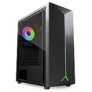 CARCASA NJOY PC ANIL Mid Tower ATX, psu not included, ventilator 1x 120mm spate