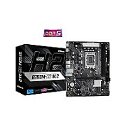 Placa de baza ASRock B760M-H2/M.2, socket 1700, 2x DDR5 UDIMM, 4x SATA, 2x NVMe, 12x USB-A, mATX