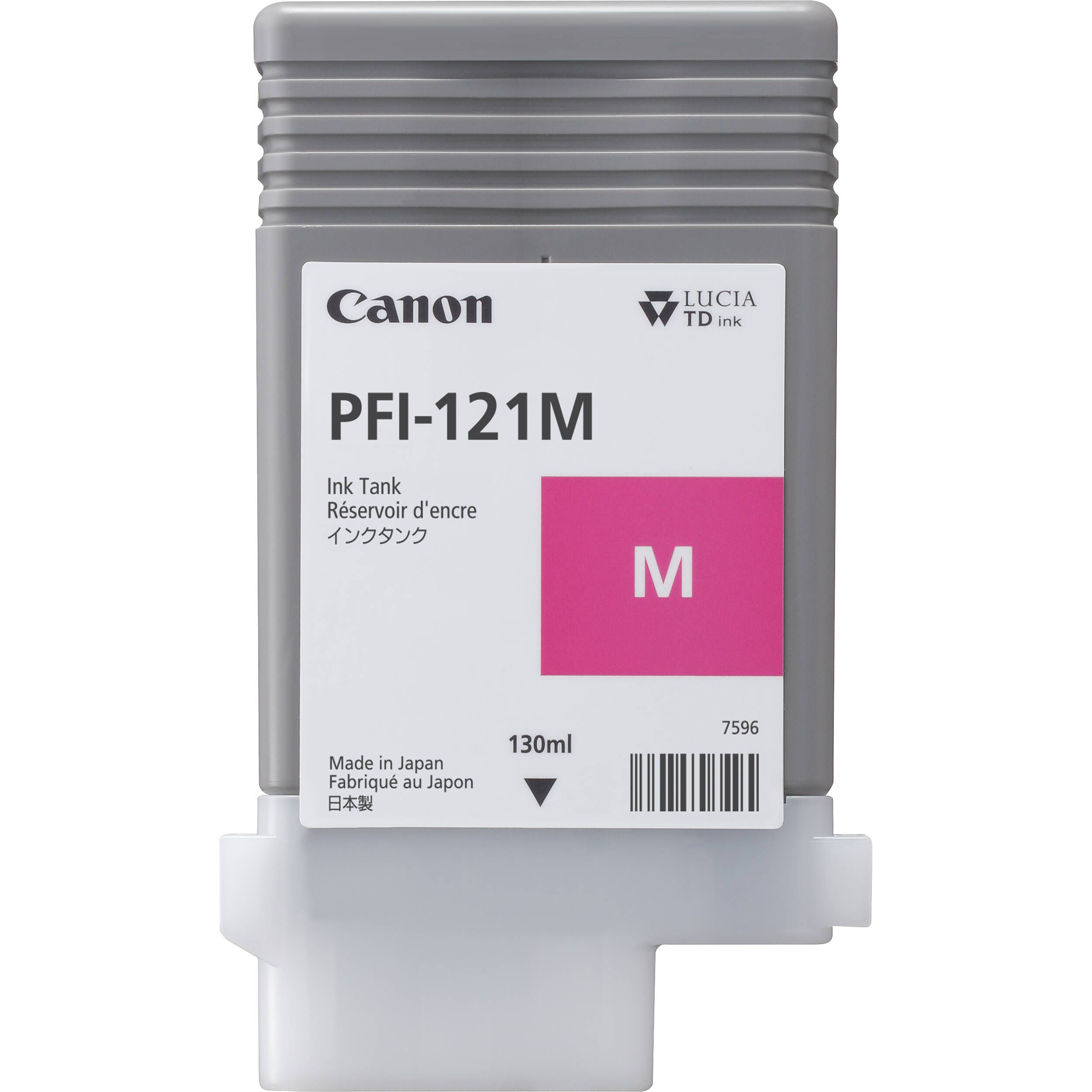 Cartus cerneala Canon 6267C001AA ,Magenta ,130 ml ,Original (PFI-121m) 