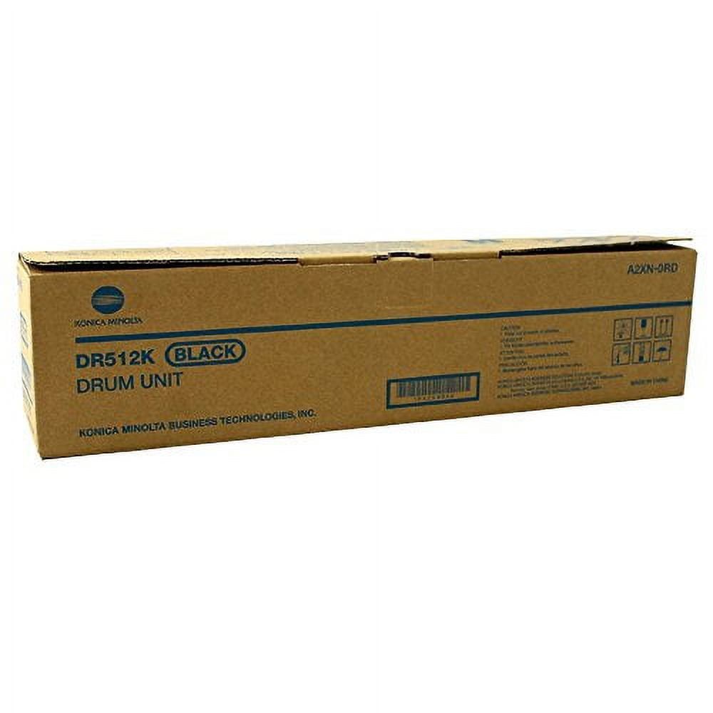 Drum Unit Original Konica-Minolta Black,  DR-512K, pentru Bizhub 224E|Bizhub 284E|Bizhub 364E|Bizhub 454E|Bizhub 554E, 2K, (timbru verde 0.8 lei)  A2XN0RD 