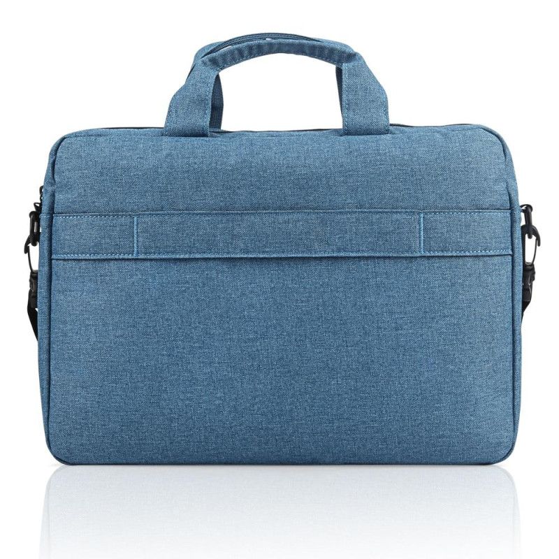Geanta laptop Lenovo Casual Toploader T210, 15.6 , Blue, rezistent la apa, compartiment accesorii, compartiment laptop captusit, Material: Textil, Dimensiuni externe: 362 x 22 x 250 mm, Greutate: 465g