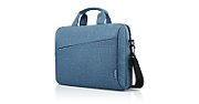 Geanta laptop Lenovo Casual Toploader T210, 15.6 , Blue, rezistent la apa, compartiment accesorii, compartiment laptop captusit, Material: Textil, Dimensiuni externe: 362 x 22 x 250 mm, Greutate: 465g