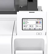 Plotter Canon imagePROGRAF TM-240 24 (610mm), format A1, 5 culori, rezolutie max 2400x1200dpi, memorie 2GB, limbaje de imprimare: HP-GL/2, HP RTL, JPEG (Ver. JFIF 1.02), CALS G4 (submission via FTP only)), display LCD 4.3 , interfata: USB 2.0, Ethernet,WIFI consumabile: M: PFI-031(55ml), MBK/BK/C/Y