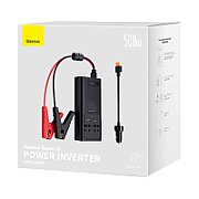 INVERTOR ELECTRIC auto Baseus, IGBT, 2 x AC, 1 x USB Type-C, 1 x USB, 500W 220V, conectare auto 12V, negru  CGNB000101  (timbru verde 2.00 lei) - 6932172603427