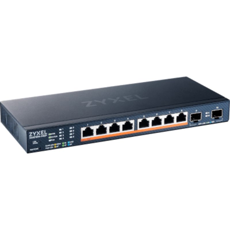 Switch Zyxel XMG1915-10EP-EU0101F, 8 porturi 100/1000/2500 Mbps