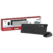 TASTATURA GENIUS wireless, multimedia, 104 taste + 12 taste multimedia, BT5.3 + 2.4G, USB, negru,  SlimStar 8230   31340015406   (timbru verde 0.8 lei)
