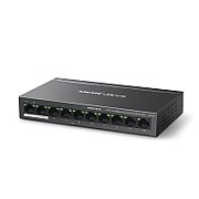 MERCUSYS MERCUSYS DESKTOP SWITCH 10PORT MS110P POE, Interfata:  10× 10/100 Mbps, Standarde si protocoale:  IEEE 802.3x Flow Control, Dimensiuni:  171*98* 27 mm, Porturi POE: 1-8, Buget POE: 65W.