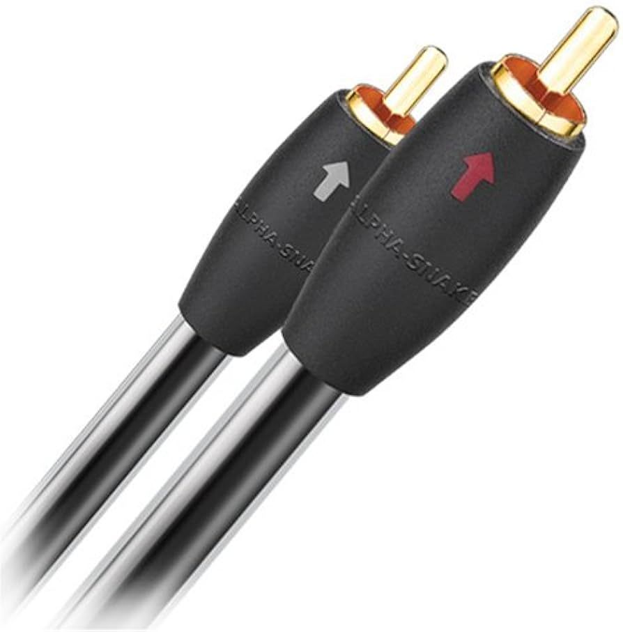 Cablu audio 2RCA - 2RCA  AudioQuest Black Beauty, 0.75m, Level 6 noise Dissipation with Graphene, Solid PSC+