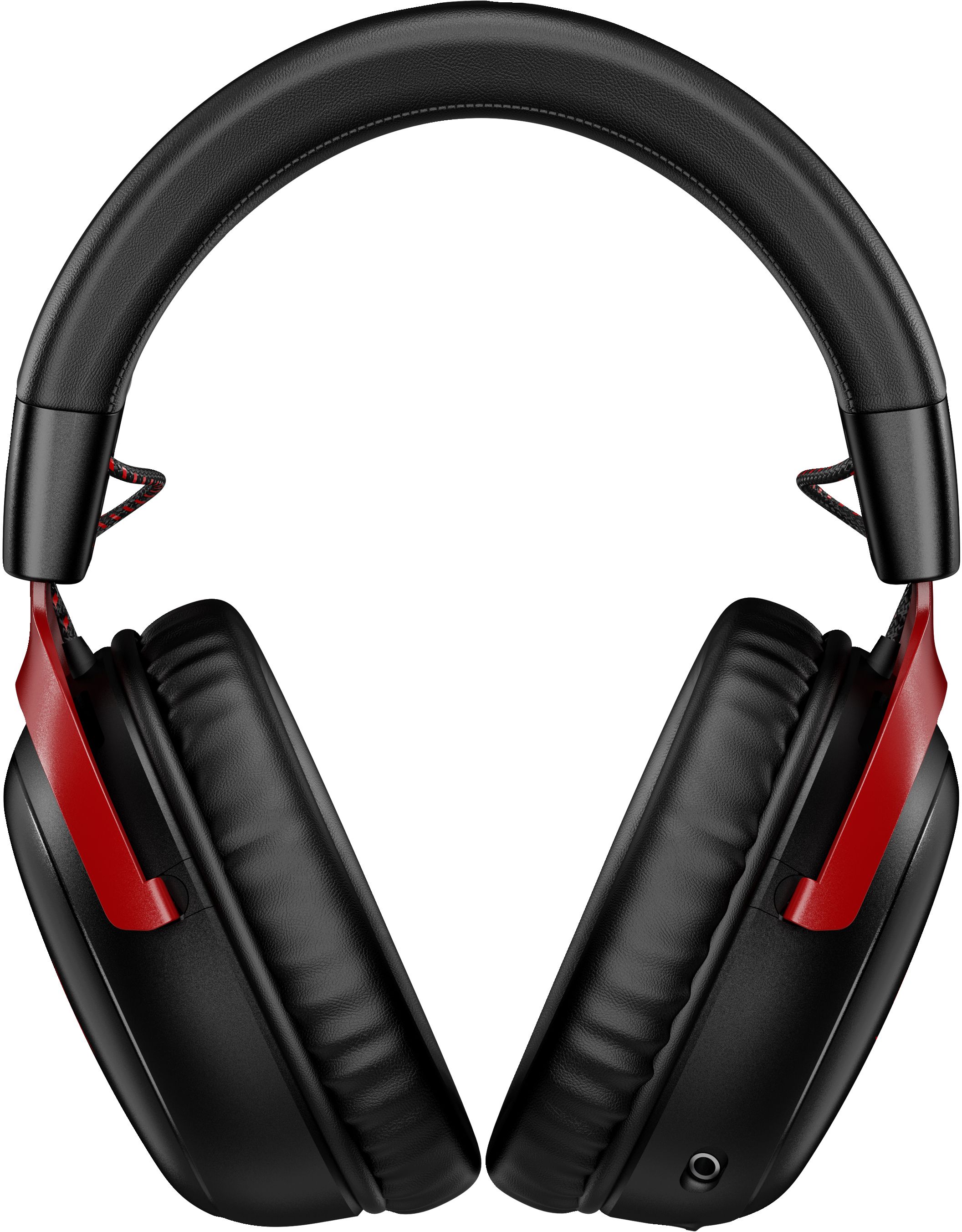 Casti gaming wireless HyperX Cloud III, DTS Headphone:X Spatial Audio, 2.4GHz, spuma cu memorie, microfon 10mm metal mesh si noise cancelling, PC/PS5/PS4/Switch, rosu/negru