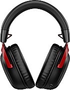 Casti gaming wireless HyperX Cloud III, DTS Headphone:X Spatial Audio, 2.4GHz, spuma cu memorie, microfon 10mm metal mesh si noise cancelling, PC/PS5/PS4/Switch, rosu/negru