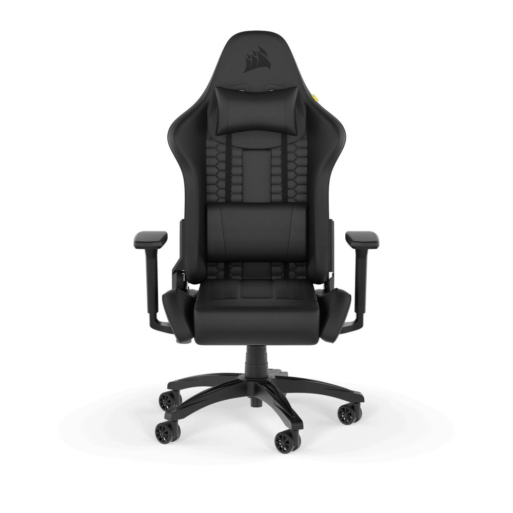 Corsair TC100 RELAXED, Piele, Tetiera, Negru