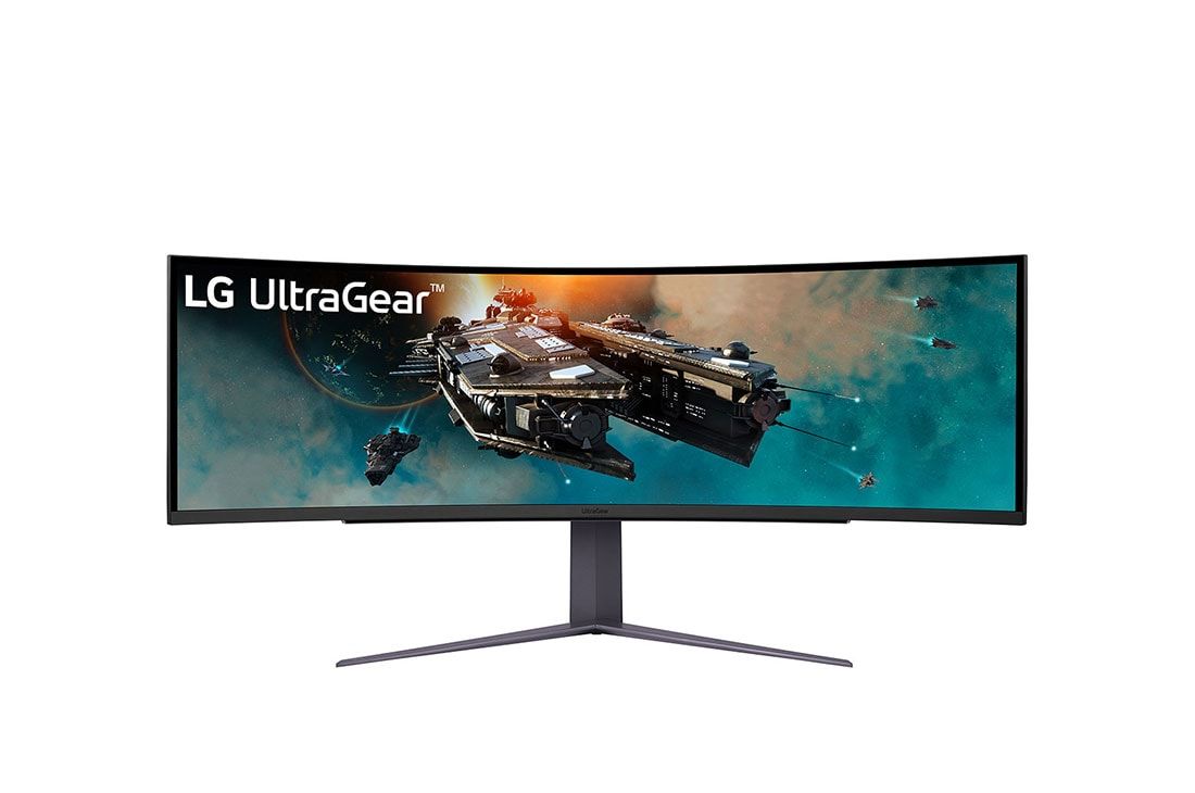 Monitor 49 inch LG 49GR85DC-B.AEU 5120 x 1440 pixeli, 240 Hz