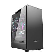 CARCASA PCCOOLER, Tower, ATX, fara sursa, sticla securizata, 1 ventilator inclus , negru, USB 3.2 gen 1 x 1, USB 2.0 x 2, mic, audio, IE200  