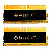 Memorie Zeppelin Supra Gamer 16 GB DDR4 3600 MHz kit 2 x 8 GB, Negru-galben