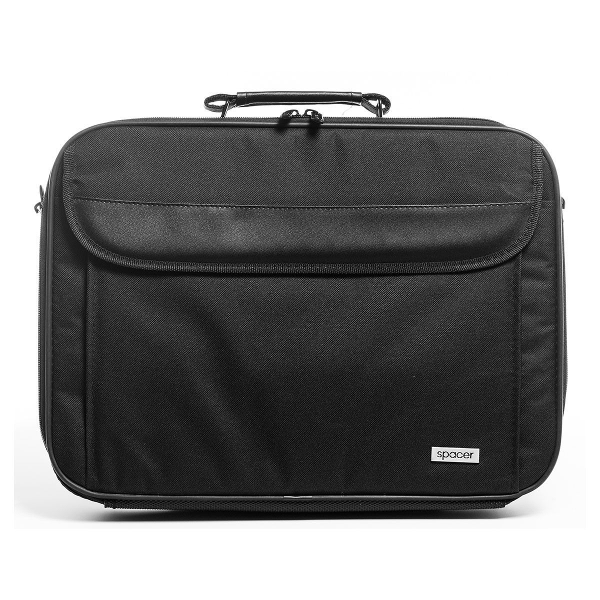 GEANTA SPACER, pt. notebook de max. 17.3 , 1 compartiment, buzunar frontal, waterproof,  nylon, negru,  Hans ,   SPSB-HANS-BK 