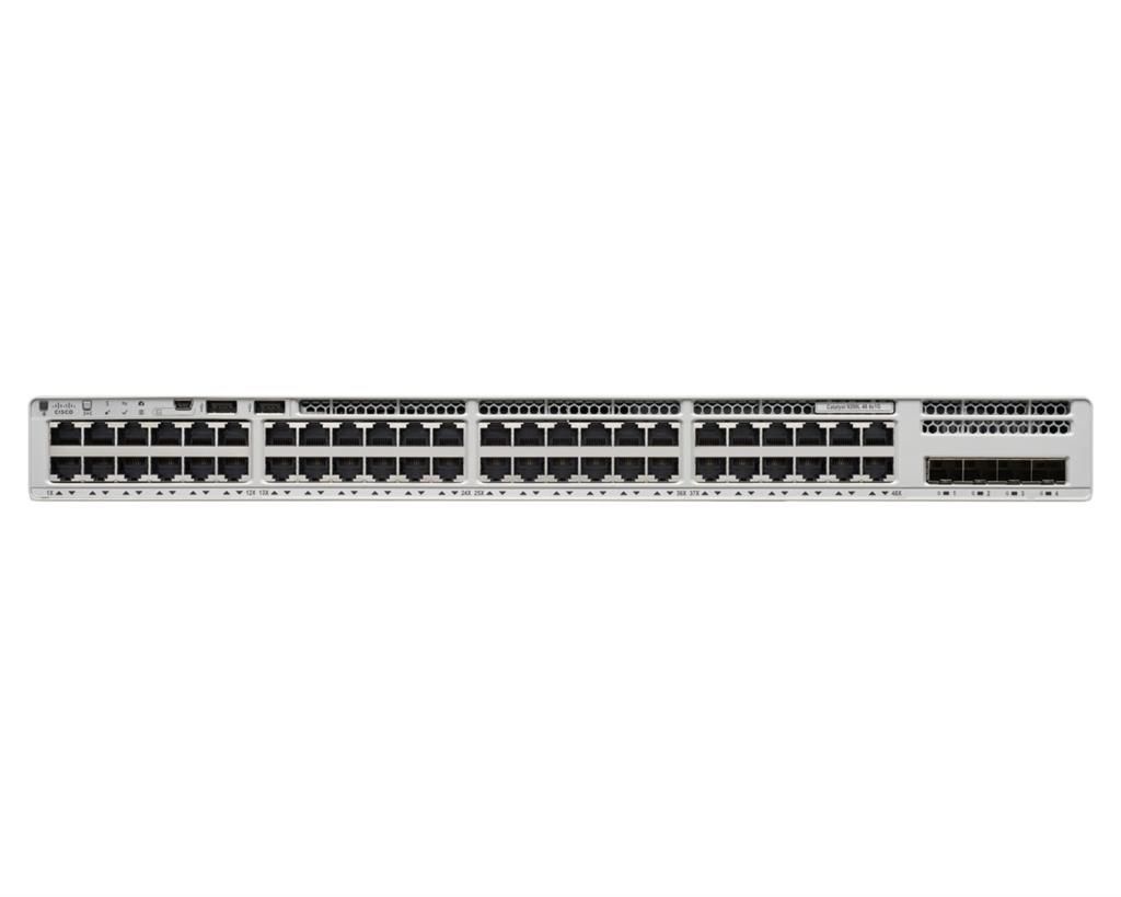 Switch Cisco C9200-48P-E, 48 porturi 10 / 100 / 1000 MBs