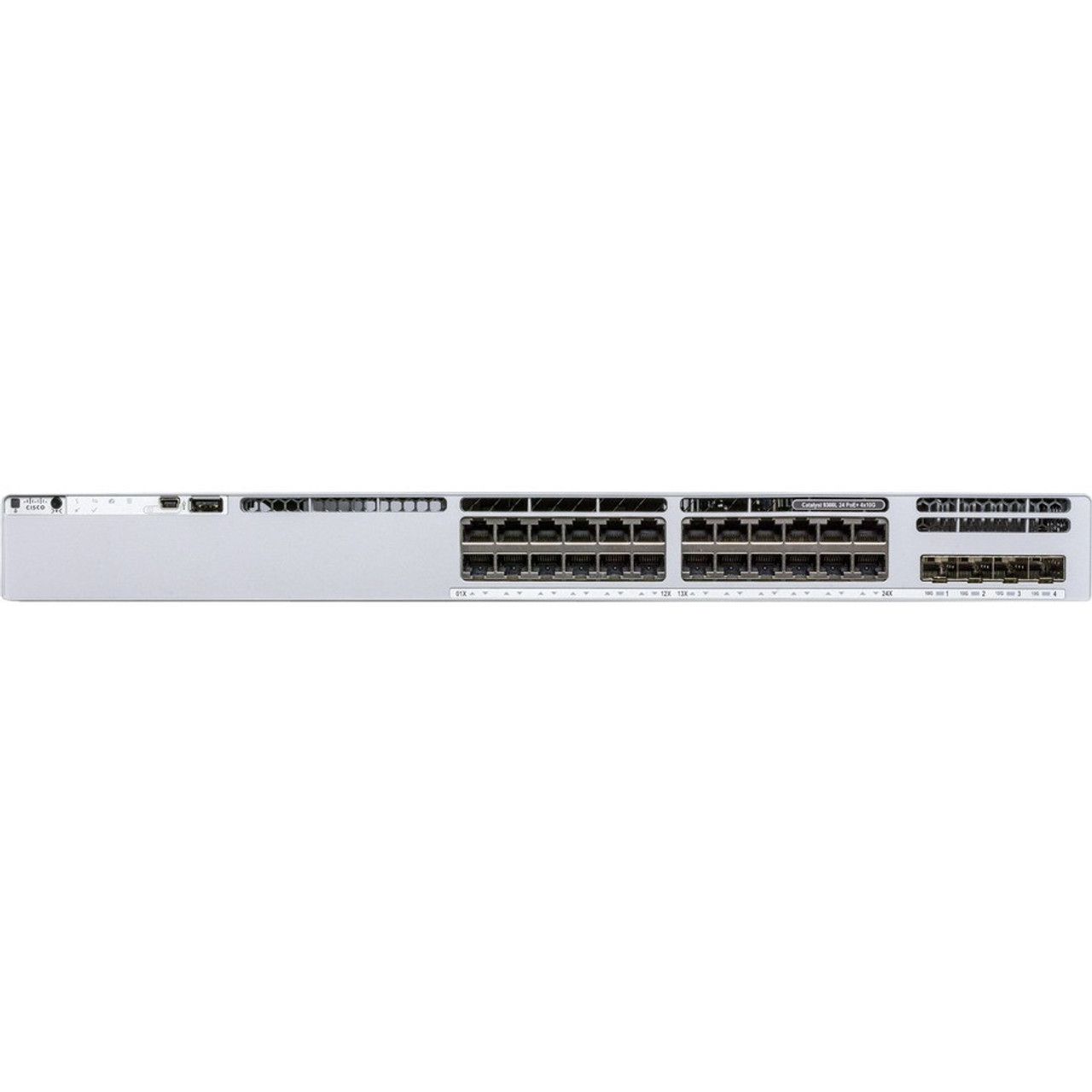 Switch Cisco C9300L-24P-4X-E, 24 porturi 10 / 100 / 1000 MBs
