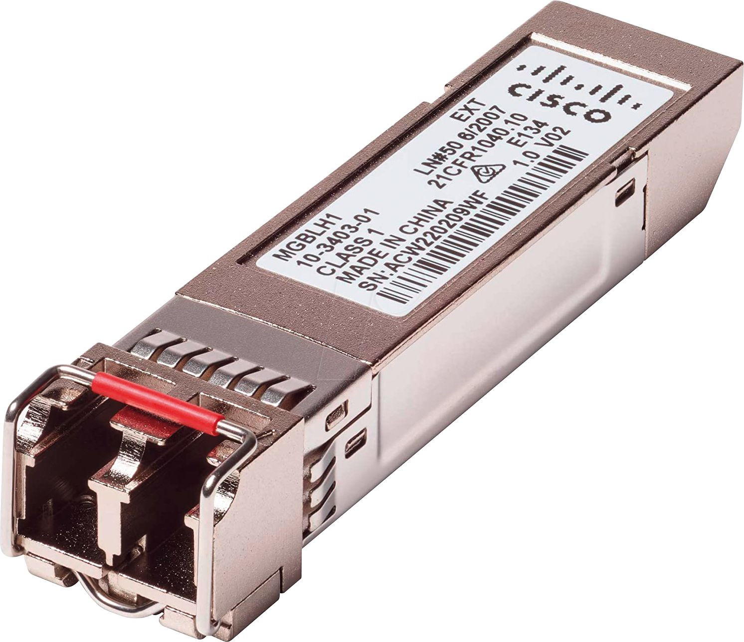 Cisco Gigabit LH Mini-GBIC SFP network transceiver module Fiber optic 1000 Mbit/s 1300 nm