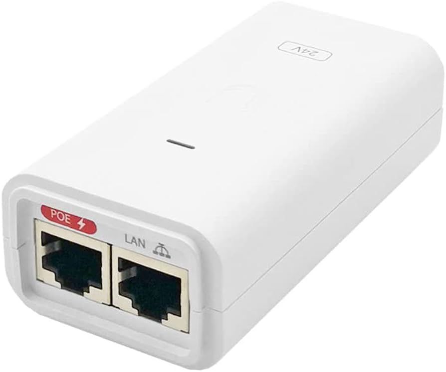 Ubiquiti Networks POE-24-30W-G-WH PoE adapter Gigabit Ethernet 24 V