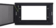 APC AR106 rack cabinet 6U Wall mounted rack Black