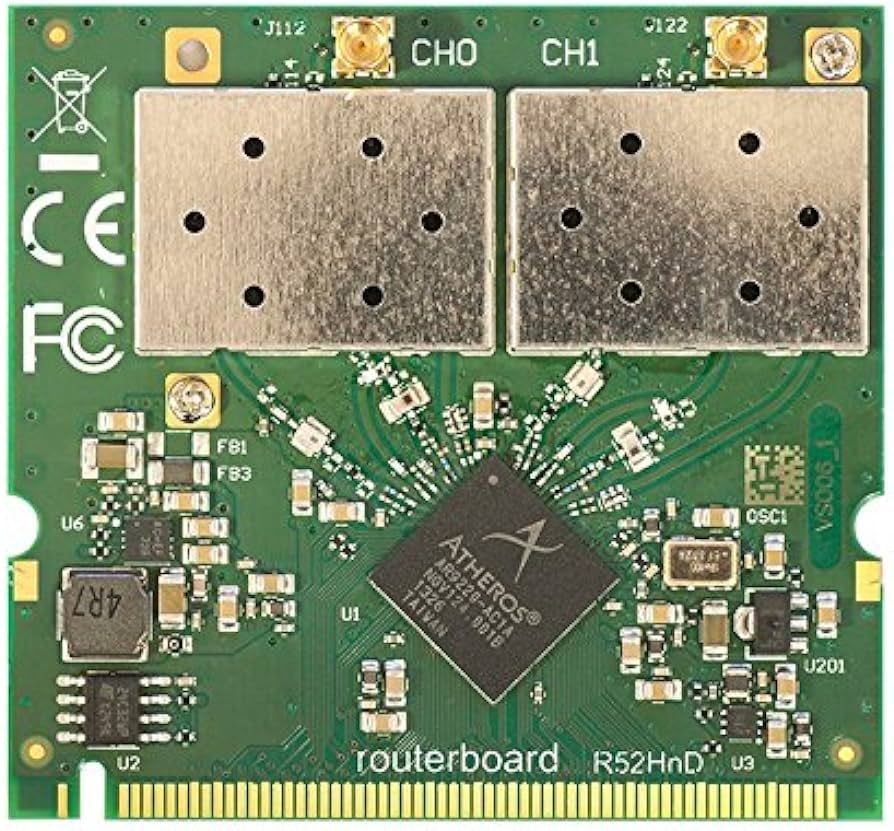 MikroTik R52HnD miniPCI wireless card (R52HND)