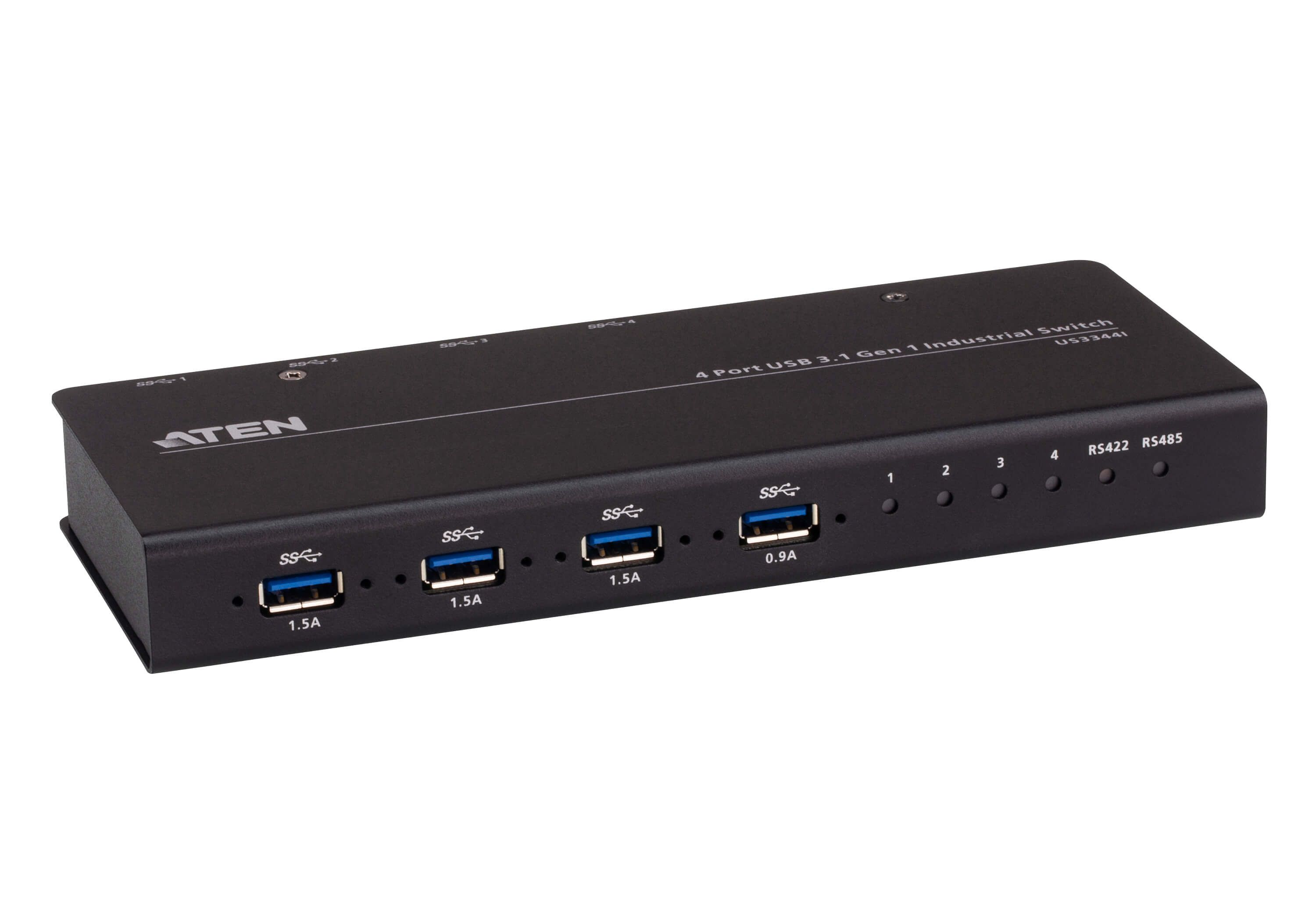 ATEN 4-Port USB3.1 Gen 1 Industrial Switch