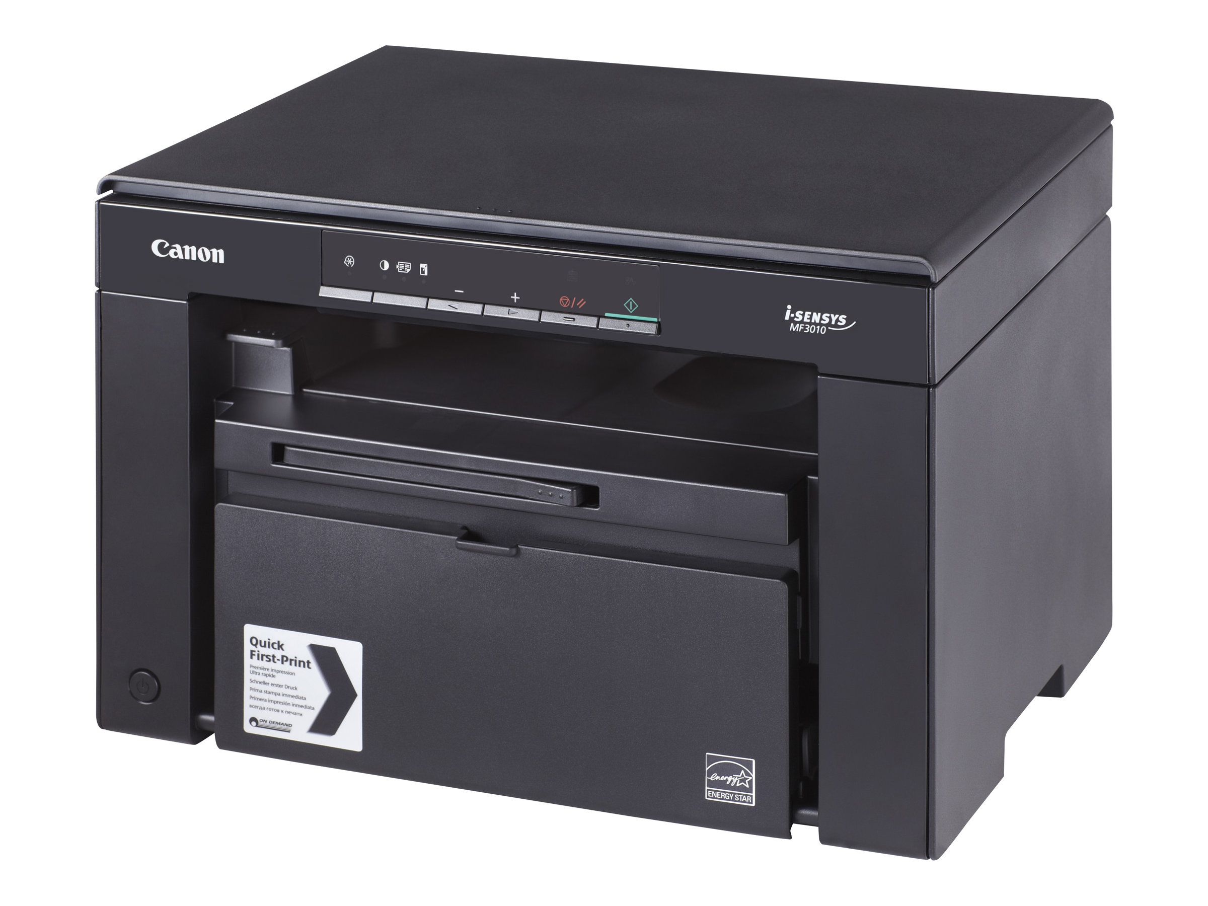Imprimanta multifunctionala laser monocrom Canon MF3010, A4, USB 2.0, 18 ppm