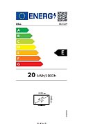 Monitor 23.8 inch LED Dell SE2422H 1920 x 1080 pixeli, 75 Hz, 5 ms, Negru