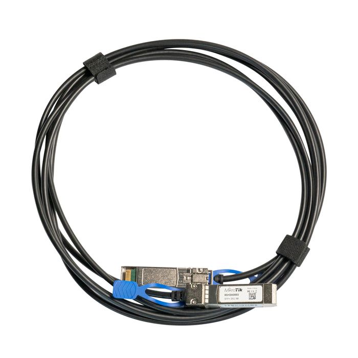 Mikrotik XQ+DA0003 InfiniBand cable 3 m QSFP+ to QSFP+ / QSFP28 to QSFP28 Black