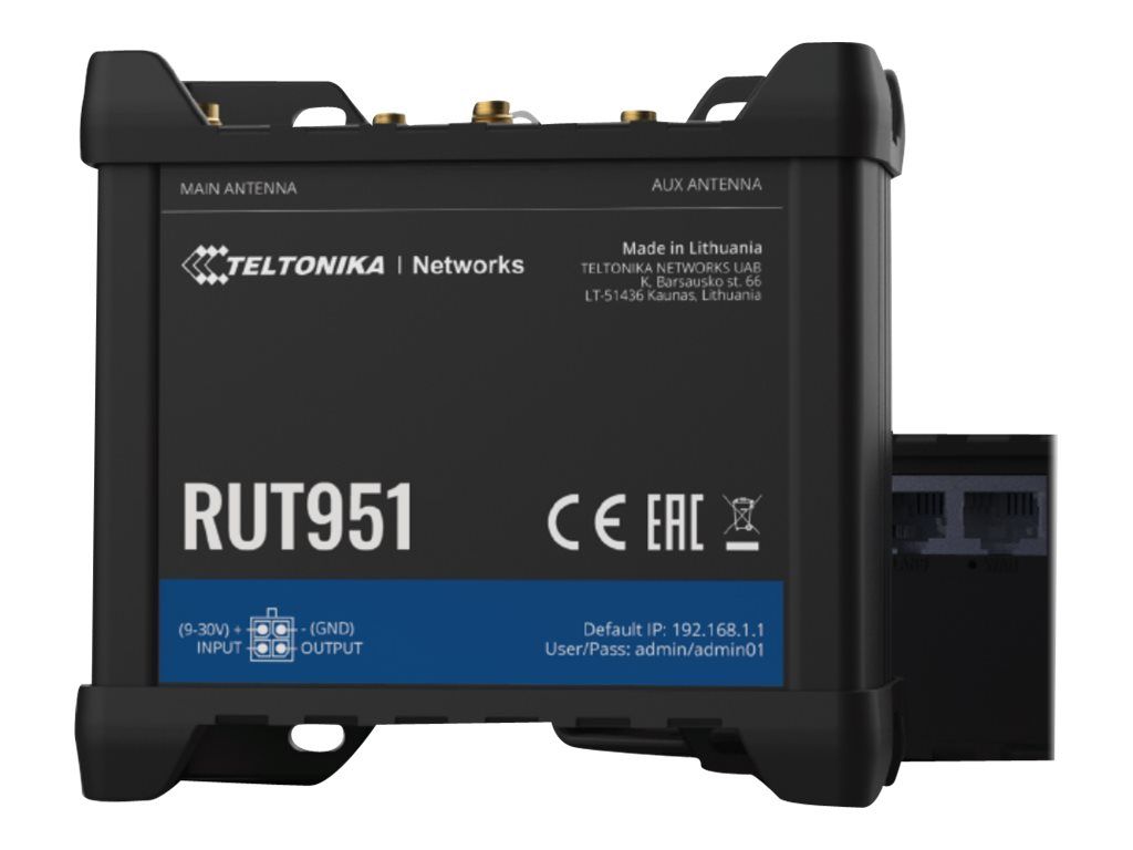 Teltonika Teltonika RUT951 4G/LTE Wireless Router (Quectel)