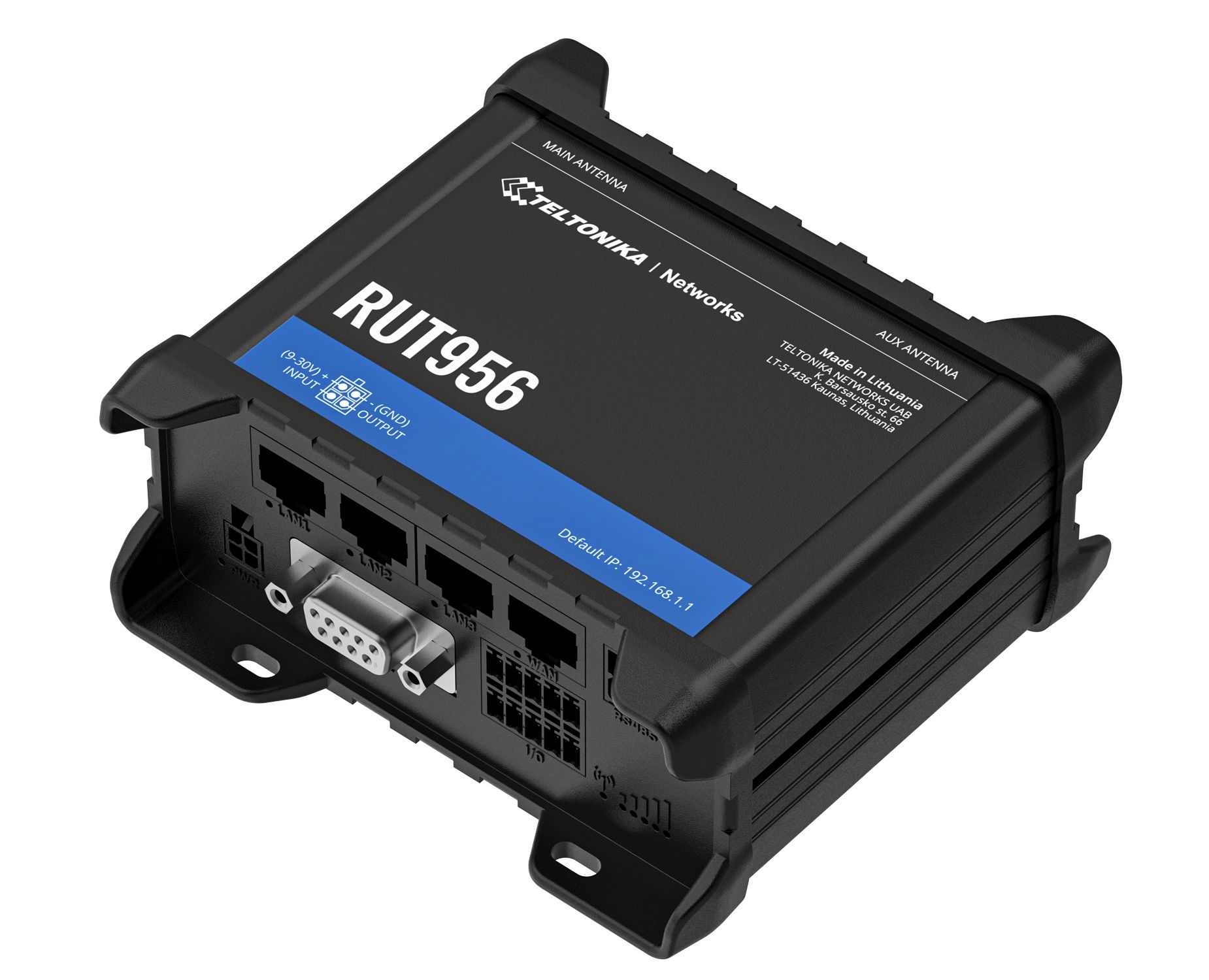 Teltonika RUT956 4G/LTE Industrial Router (MEIG)