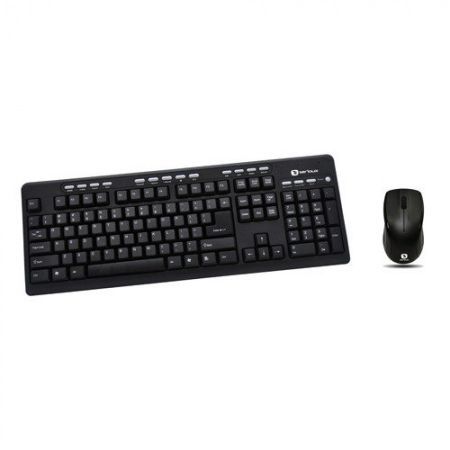 Kit tastatura + mouse Serioux MKM5500, cu fir, multimedia, negru, USB