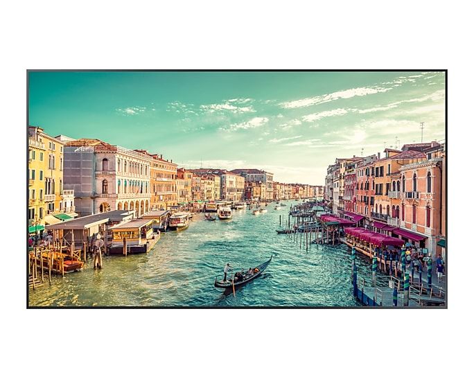 Samsung QM85R-B Digital signage flat panel 2.16 m (85 ) VA Wi-Fi 500 cd/m² 4K Ultra HD Black Built-in processor Tizen 4.0 24/7